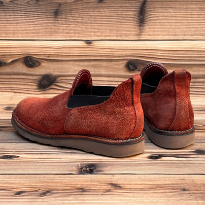 ROMEO Roughout Burgundy Raptor Chocolate〈9 1/2D〉