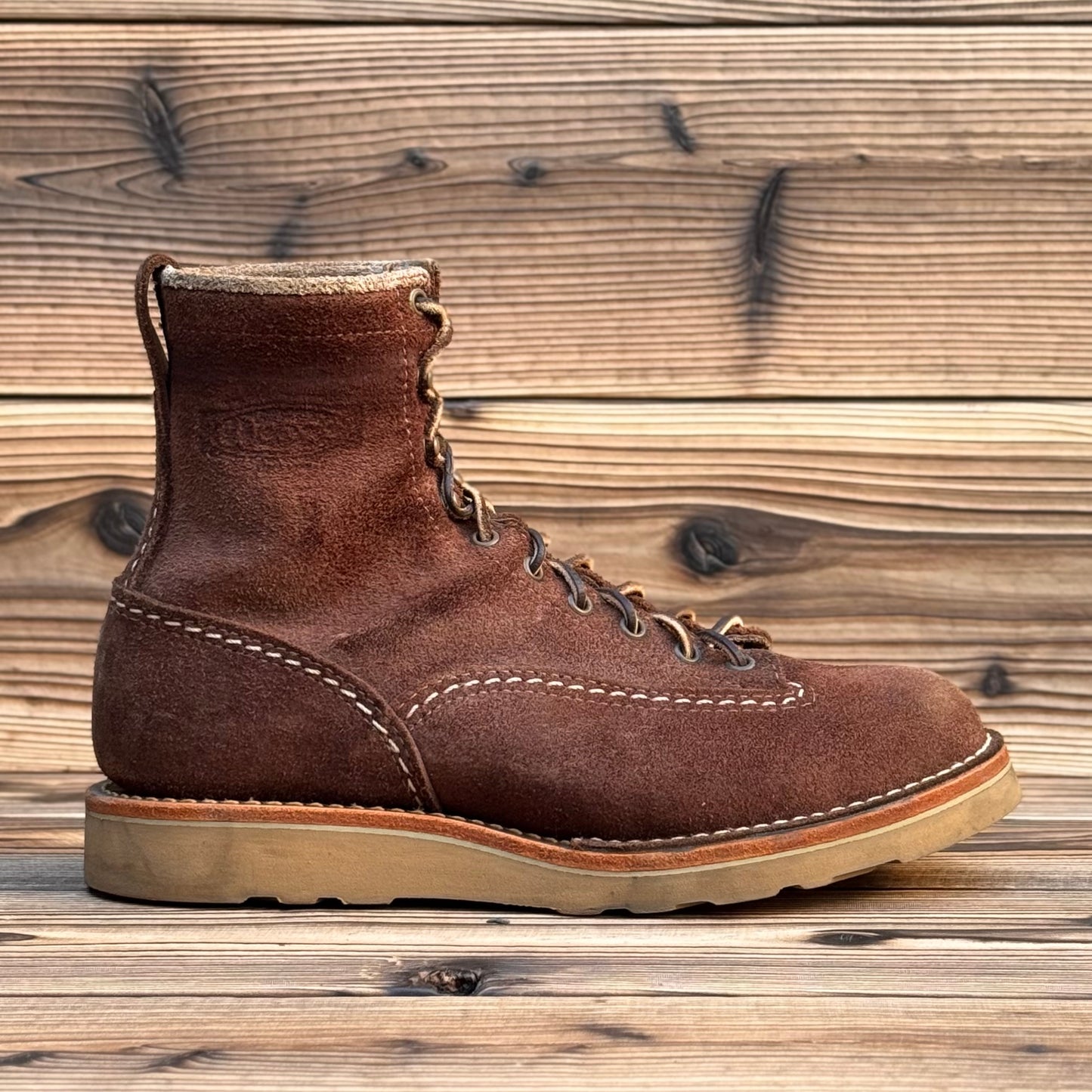 JOBMASTER Roughout Brown 8"Height Raptor Camel〈9 1/2D〉