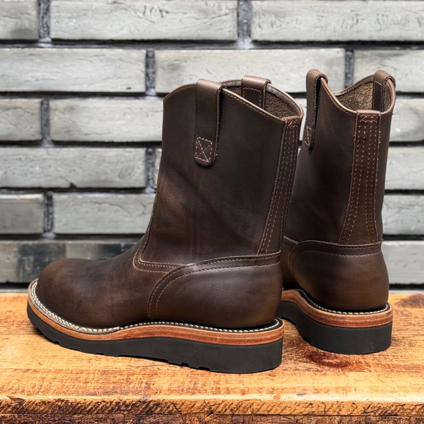 MORRISON Charcoal 9"Height Raptor Black〈8 1/2E〉