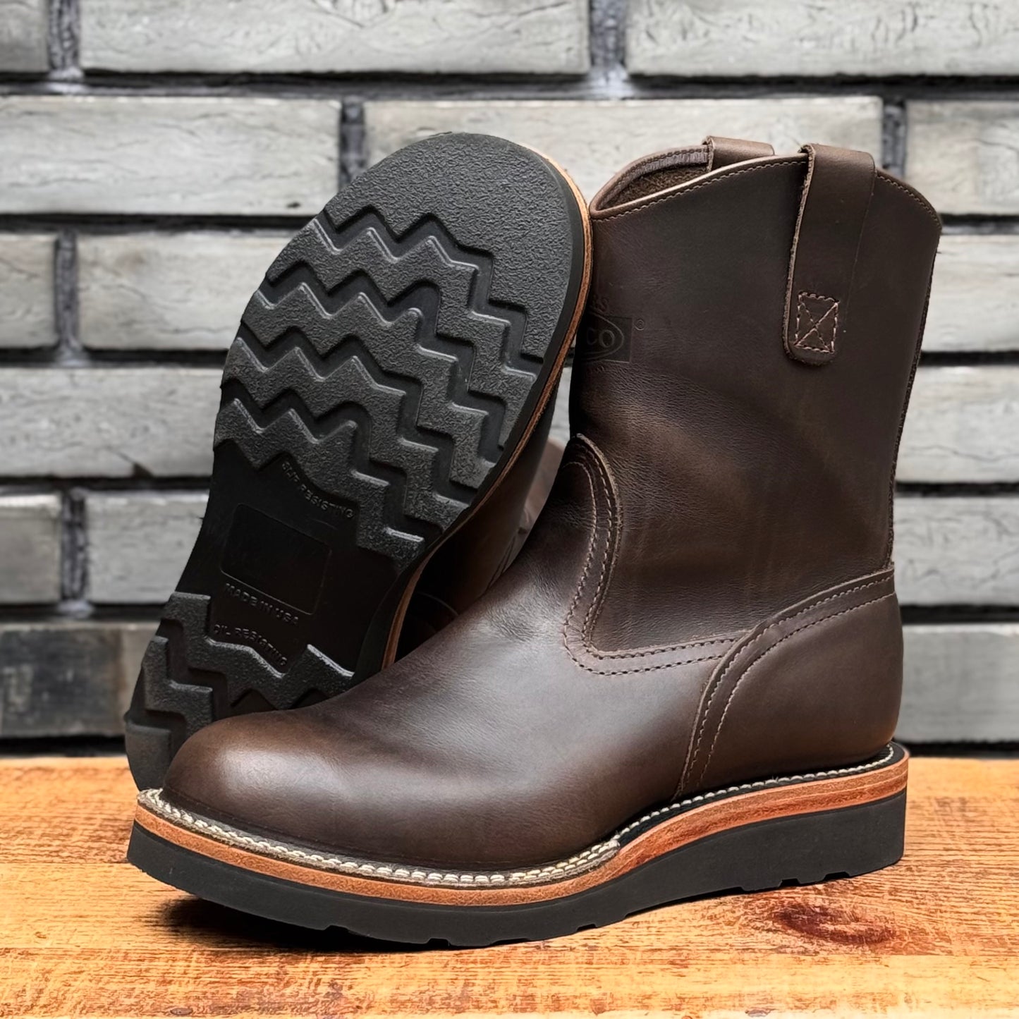 MORRISON Charcoal 9"Height Raptor Black〈8 1/2E〉
