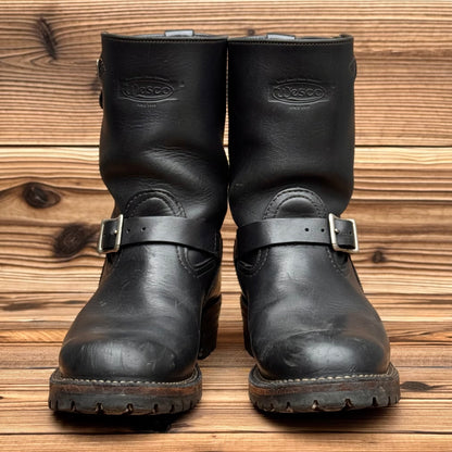 BOSS Navy 10"Height #100 Vibram〈10EEE〉