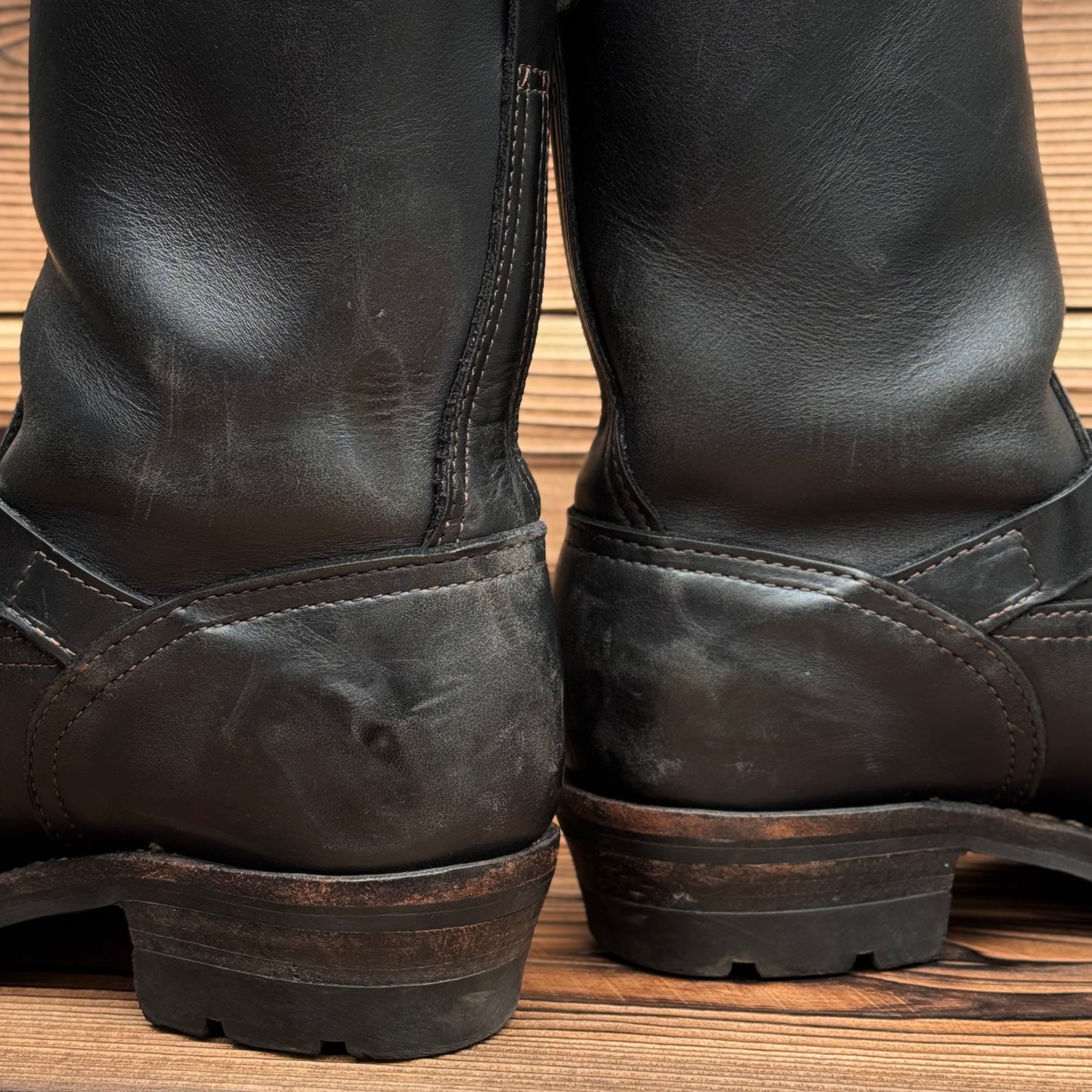 BOSS Navy 10"Height #100 Vibram〈10EEE〉