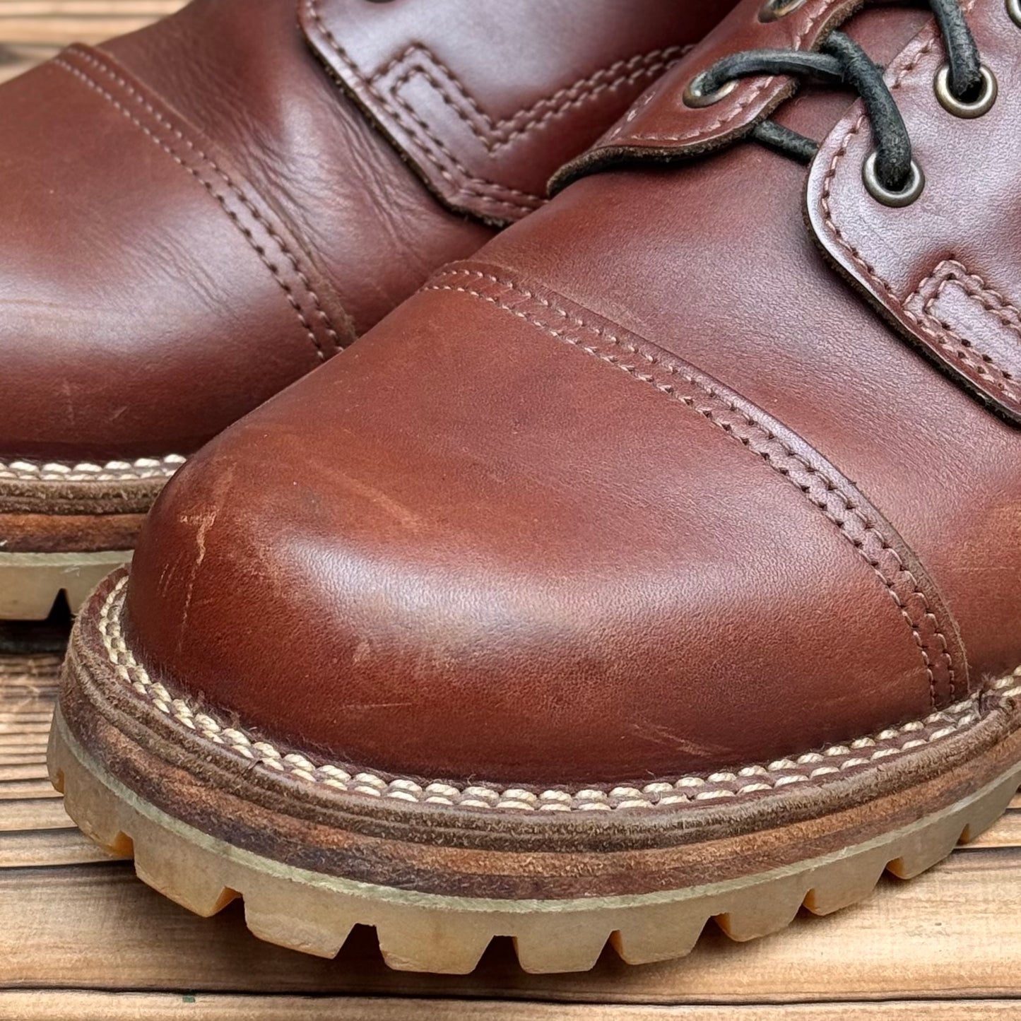 JH CLASSICS Brown #100 Honey Vibram〈10E〉
