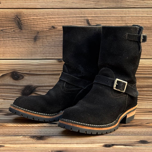 BOSS Roughout Black 9"Height #100 Vibram〈8 1/2EE〉