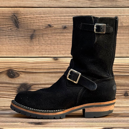 BOSS Roughout Black 9"Height #100 Vibram〈8 1/2EE〉