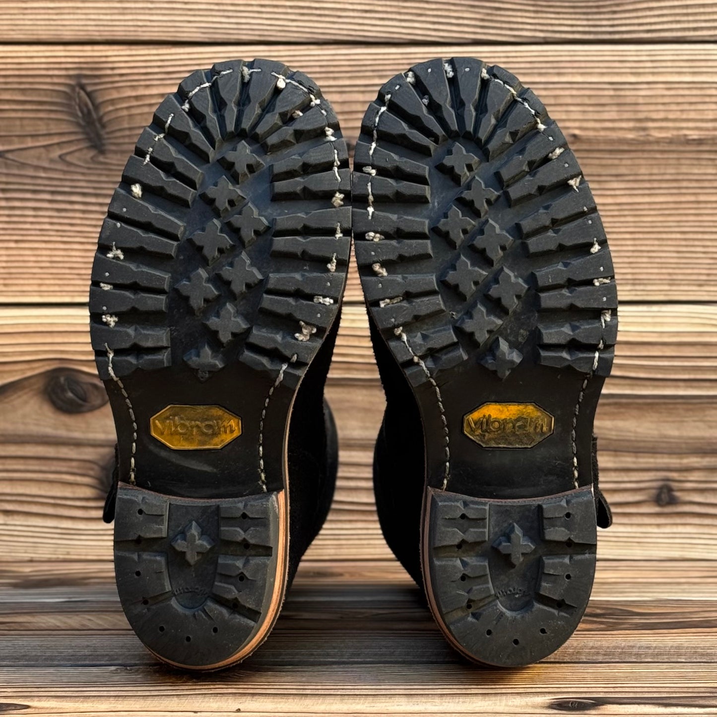 BOSS Roughout Black 9"Height #100 Vibram〈8 1/2EE〉