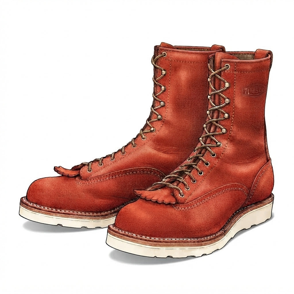 JOBMASTER Roughout Redwood 10"Hight 〈8 1/2〉