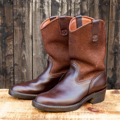 MORRISON Brown ×Roughout Brown  12"  #430 Vibram 〈9C〉