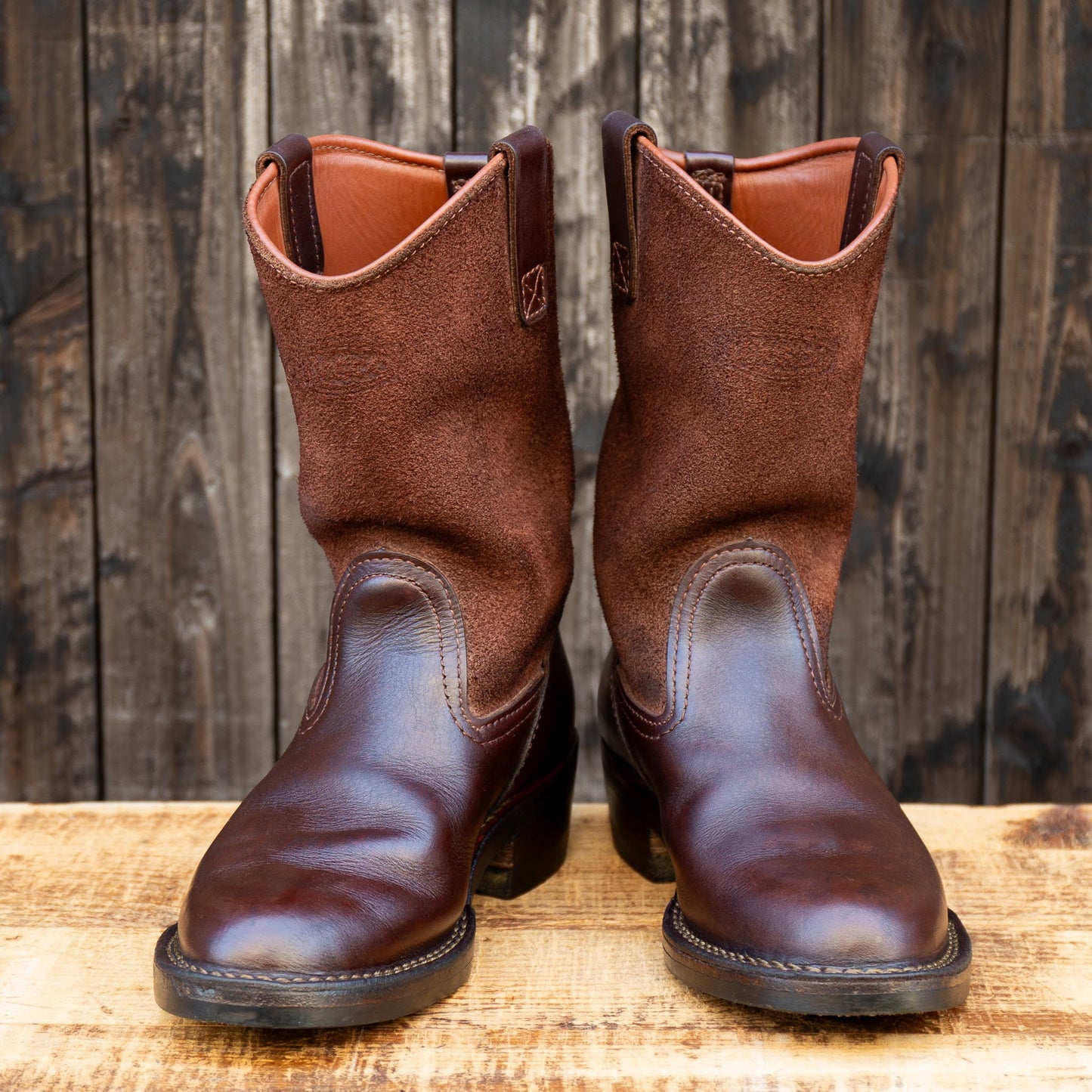 MORRISON Brown ×Roughout Brown  12"  #430 Vibram 〈9C〉