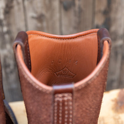 MORRISON Brown ×Roughout Brown  12"  #430 Vibram 〈9C〉