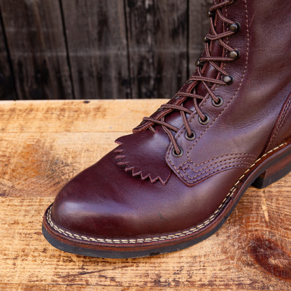 PACKER Burgundy 10"Height #430 Vibram 〈8E〉