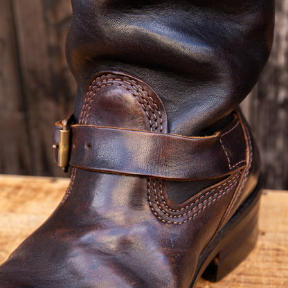 CENTURY BOSS Black Horsehide 10"Height #700 Vibram 〈9E〉