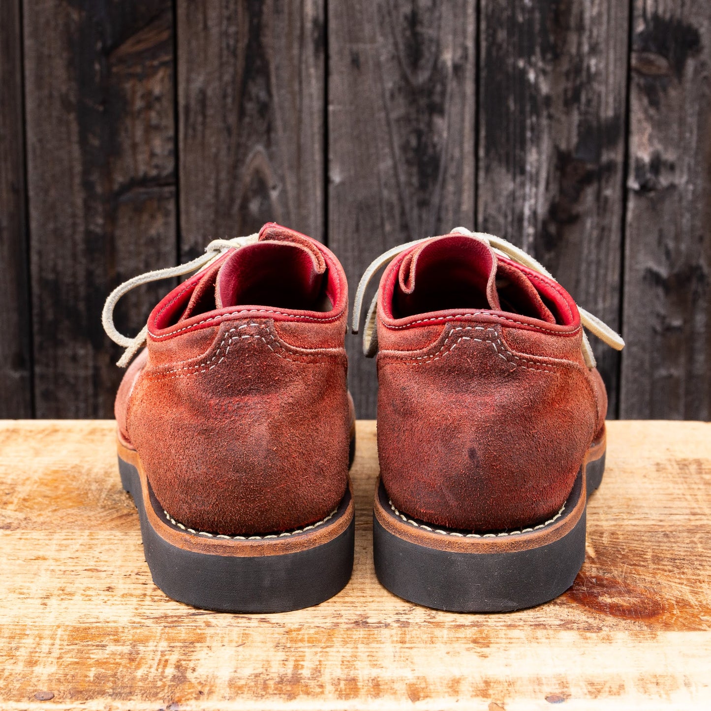 J.H.CLASSICS Roughout Red #4014 Vibram Black 〈8E〉