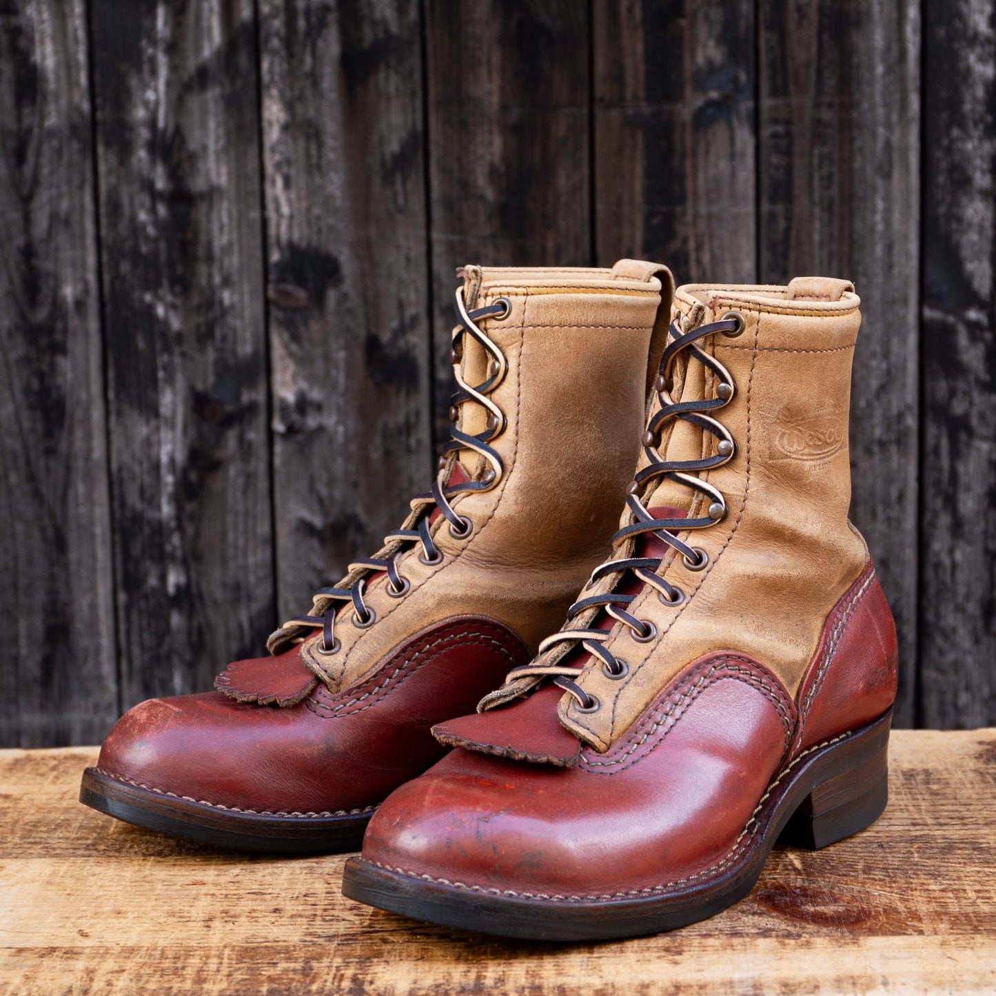 JOBMASTER Redwood x Burlup 8"Height #430 Vibram〈7D〉