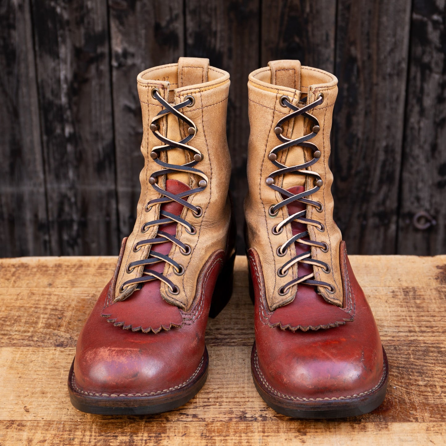 JOBMASTER Redwood x Burlup 8"Height #430 Vibram〈7D〉