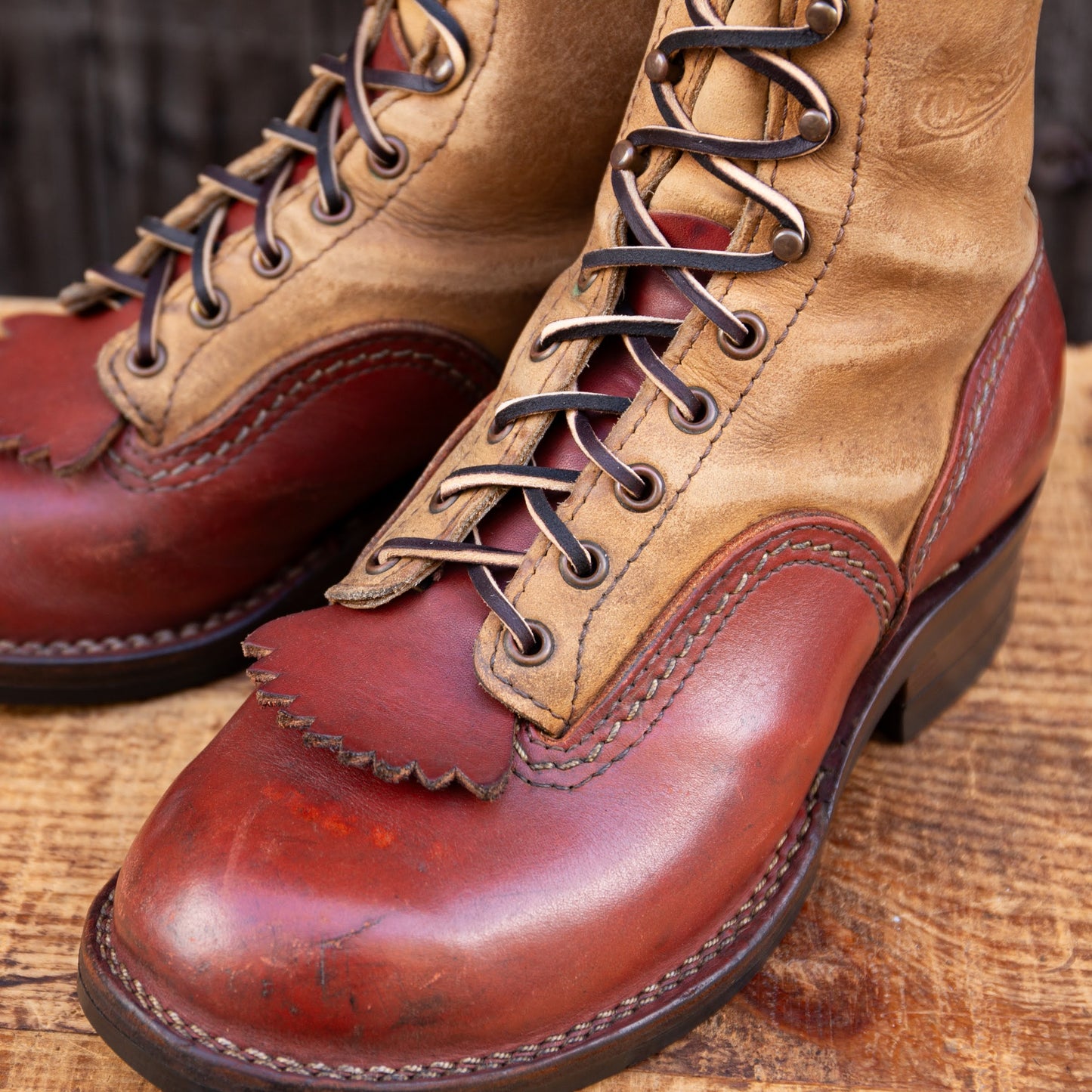 JOBMASTER Redwood x Burlup 8"Height #430 Vibram〈7D〉