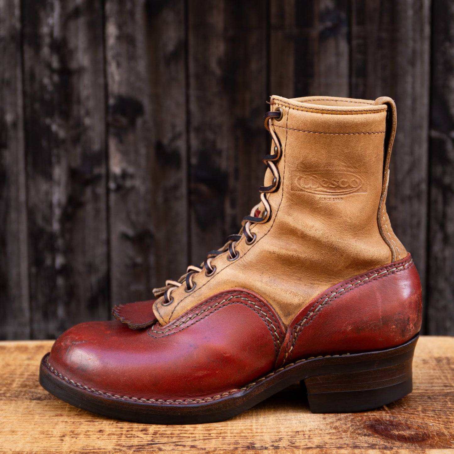 JOBMASTER Redwood x Burlup 8"Height #430 Vibram〈7D〉