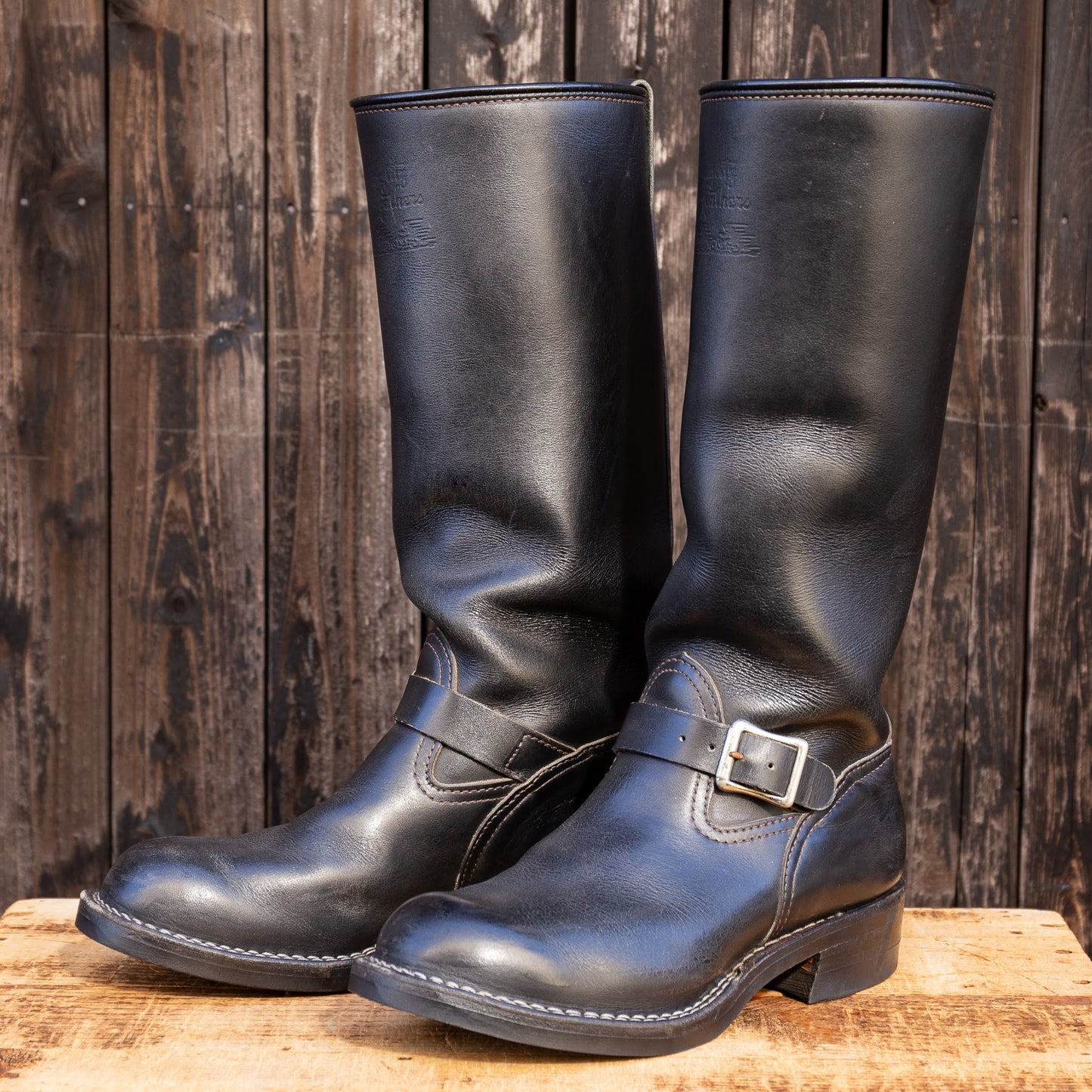 WESCO x Langlitz Leathers BOSS Black Nautilus 15"Height #430 Vibram〈9 1/2D〉