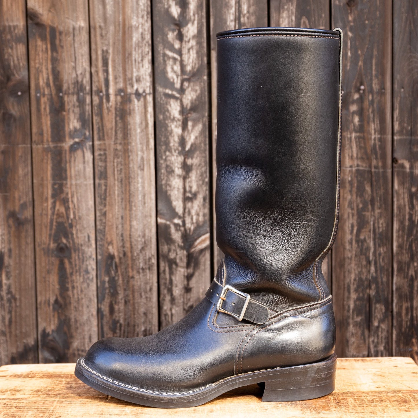 WESCO x Langlitz Leathers BOSS Black Nautilus 15"Height #430 Vibram〈9 1/2D〉