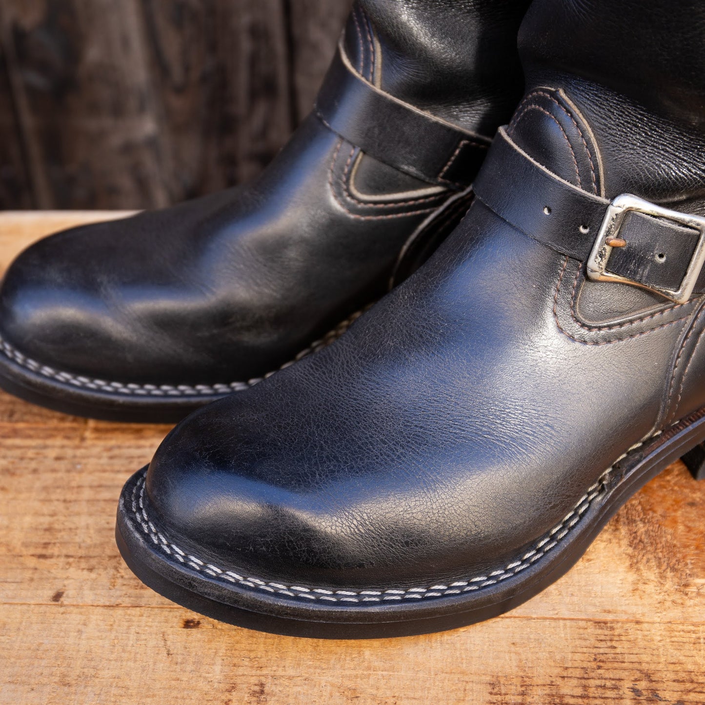 WESCO x Langlitz Leathers BOSS Black Nautilus 15"Height #430 Vibram〈9 1/2D〉