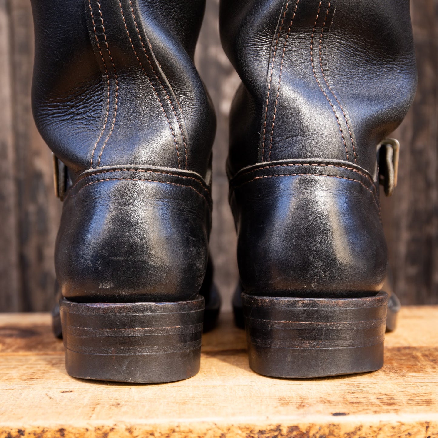 WESCO x Langlitz Leathers BOSS Black Nautilus 15"Height #430 Vibram〈9 1/2D〉