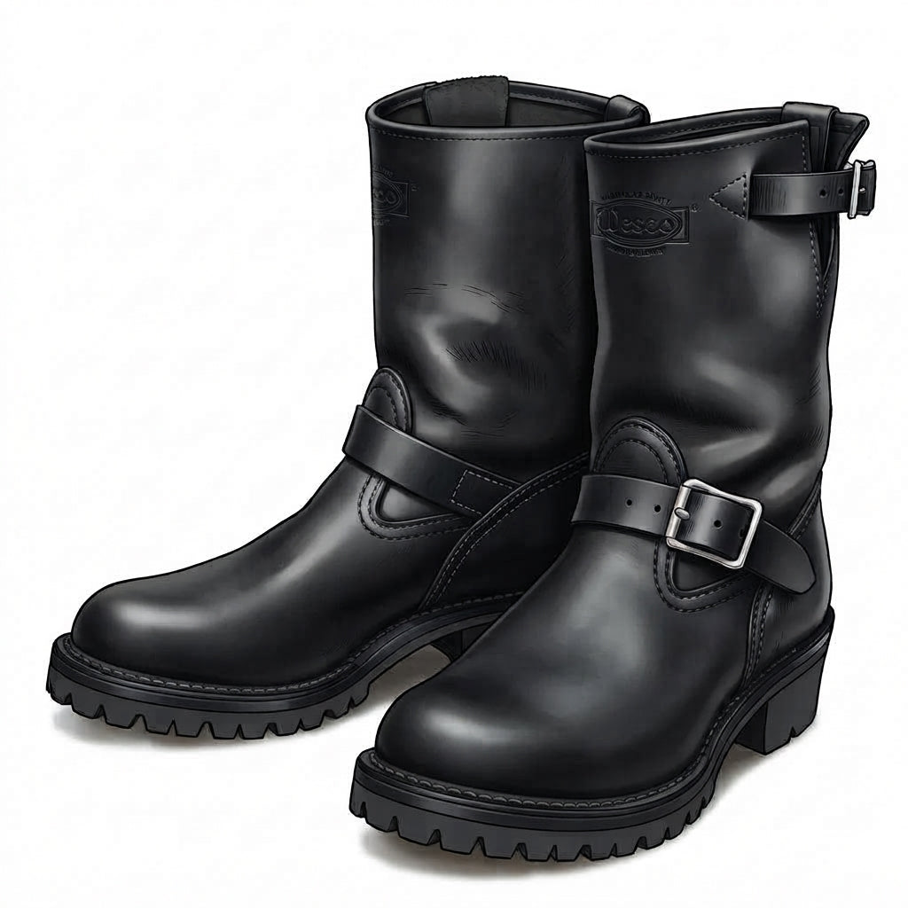 BOSS Black or Roughout Brown #100 Vibram〈10 1/2EEEE〉